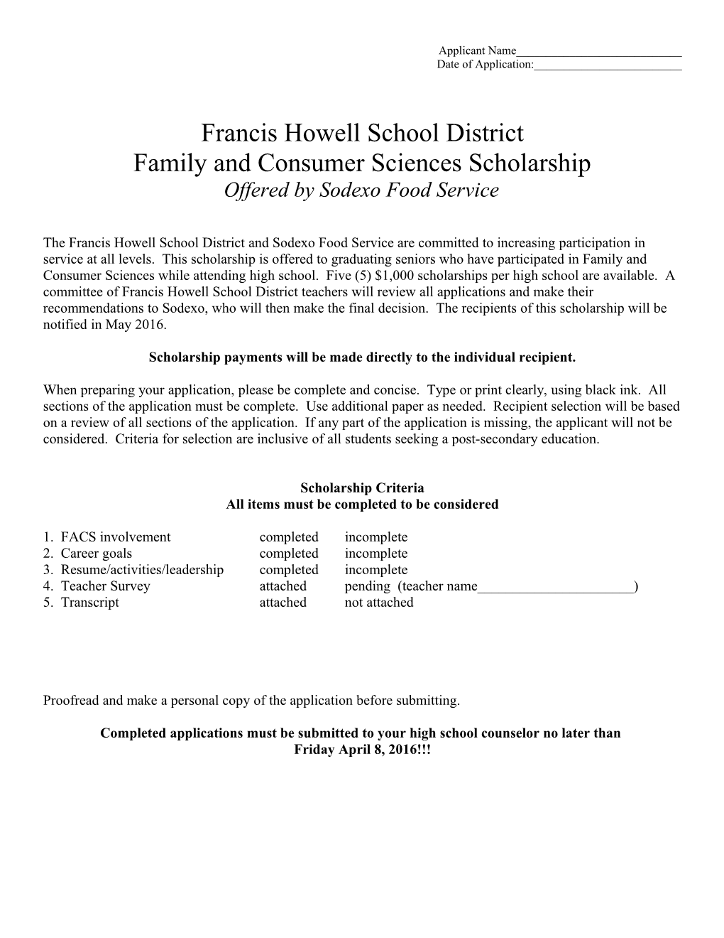 Francis Howell School District s1