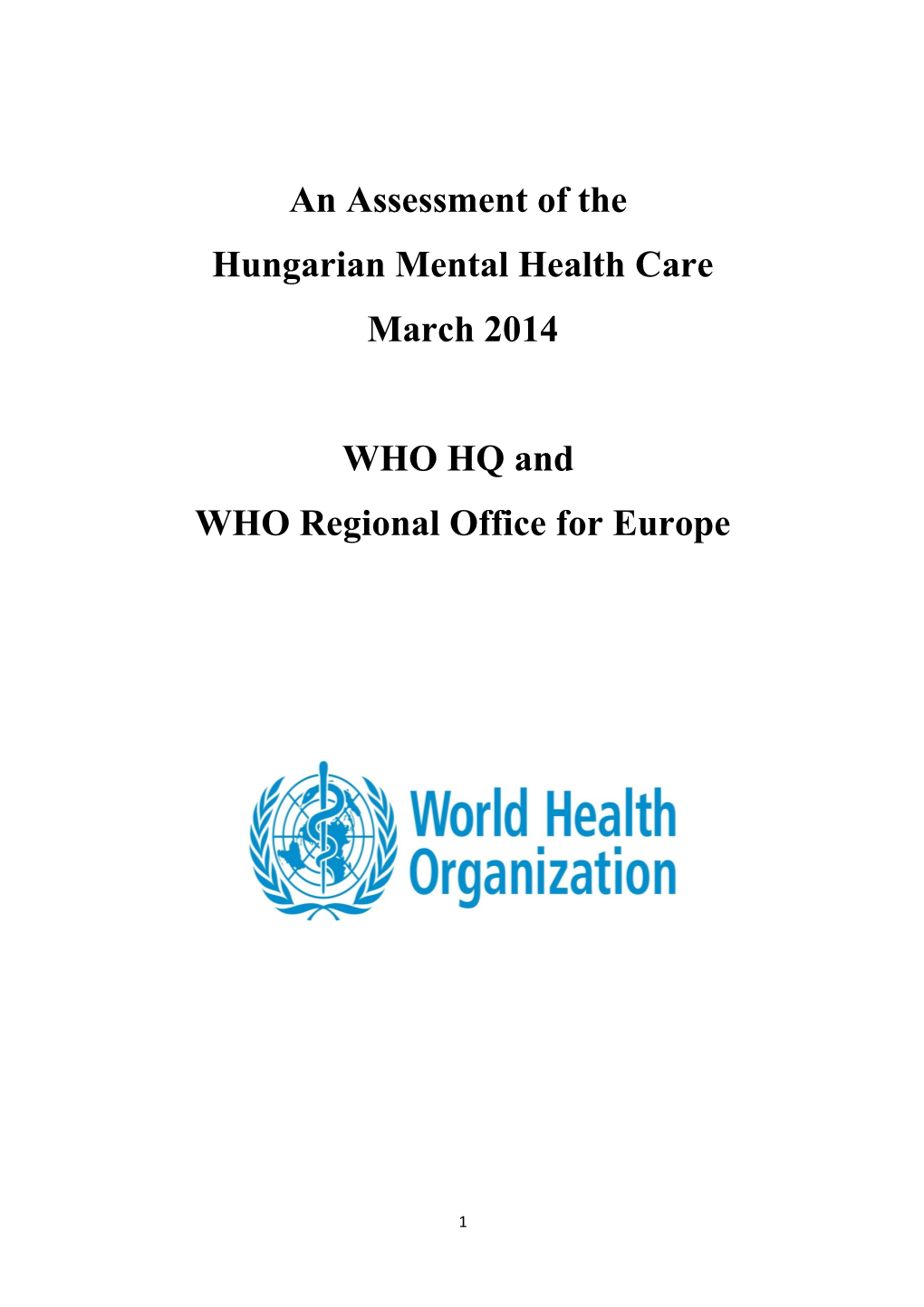 Hungarian Mental Health Care