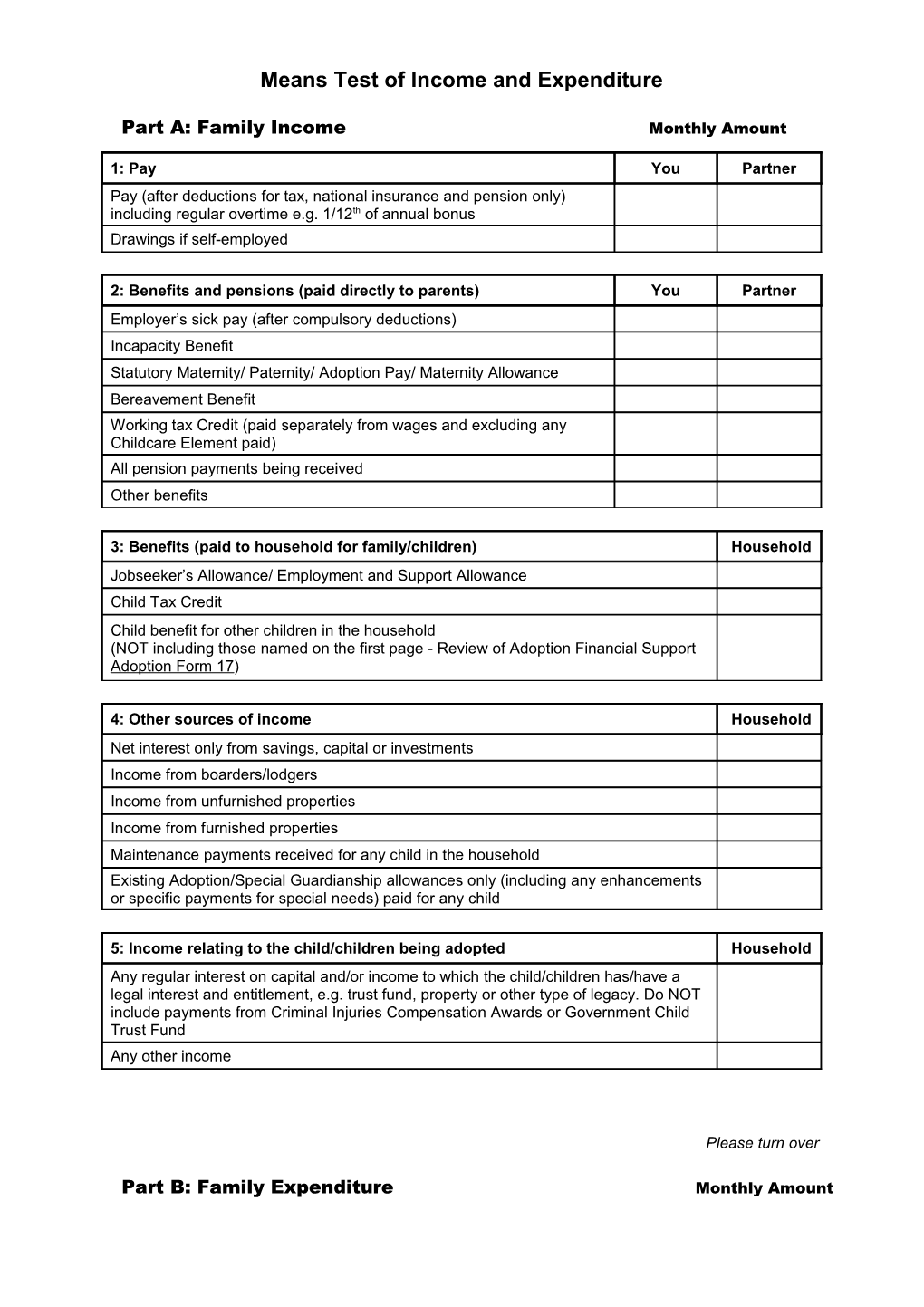 Adopters MT Form