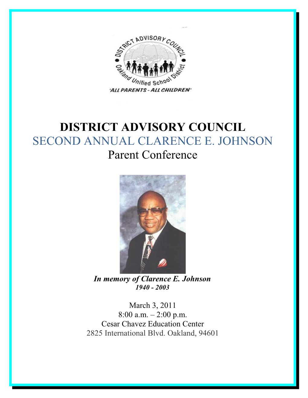 District Advisory Council