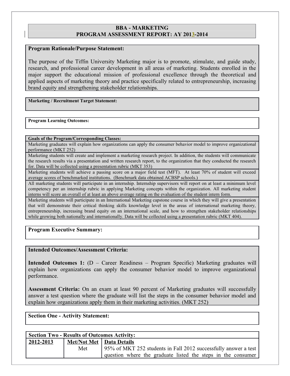 LBS1 Where Is the Assessment Criteria for This?