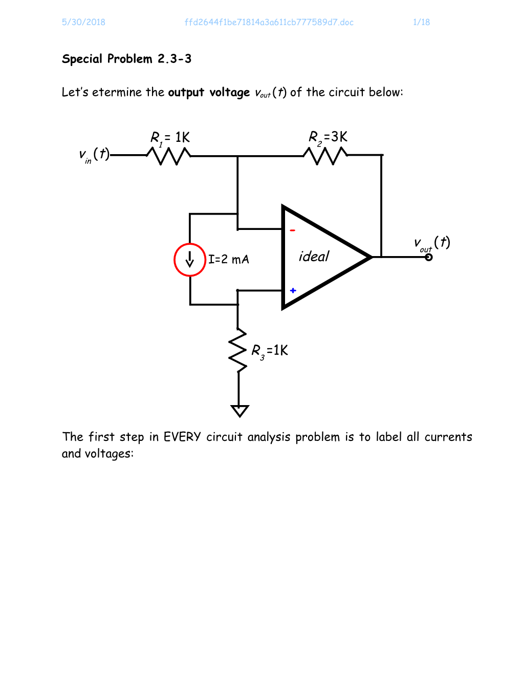 Special Problem 2.3-3