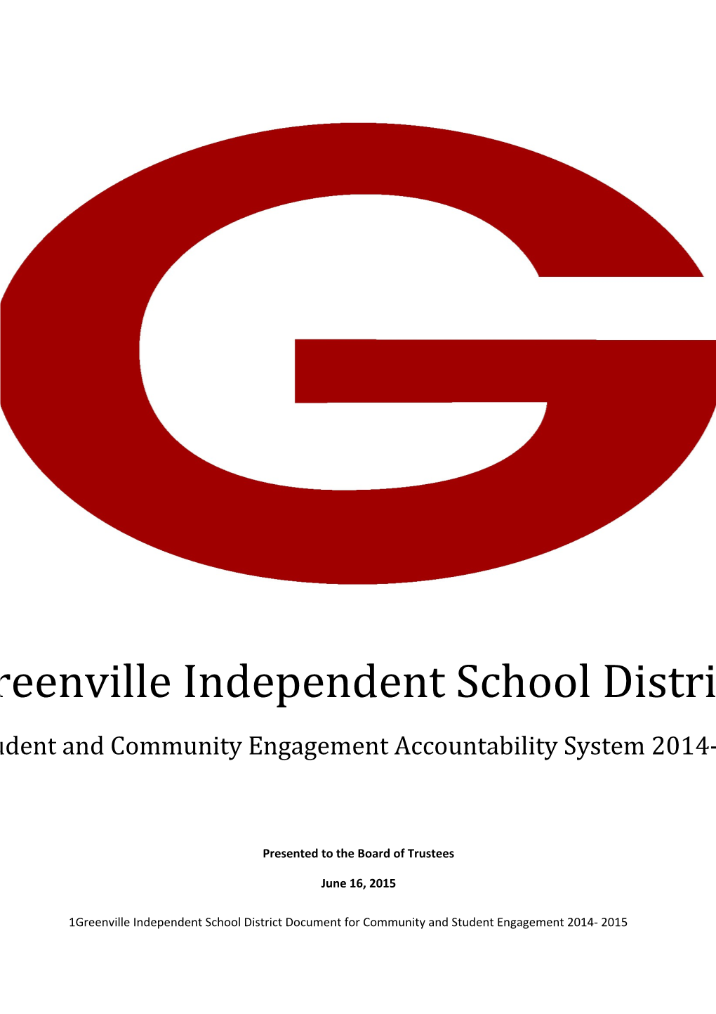 Greenville Independent School District