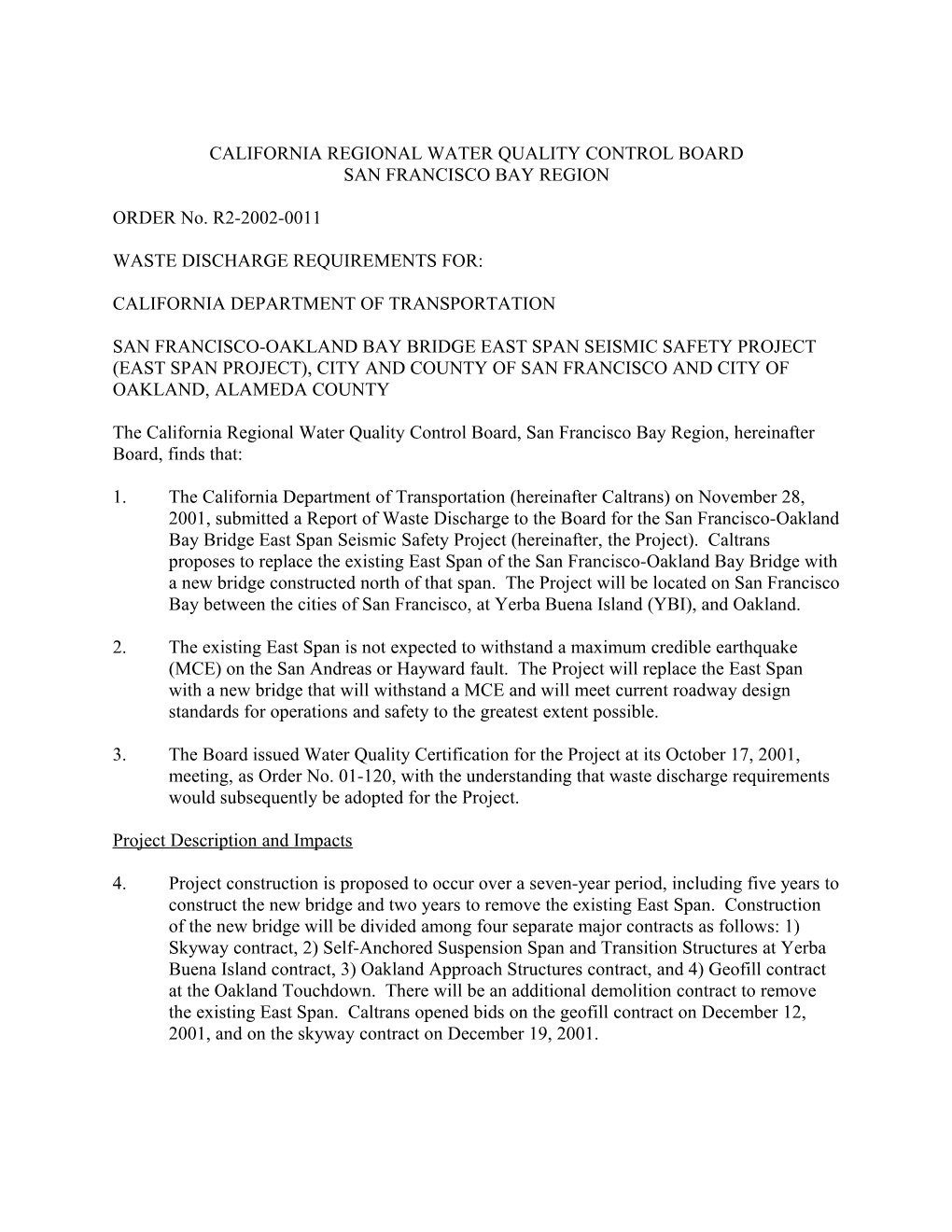 California Regional Water Quality Control Board s19