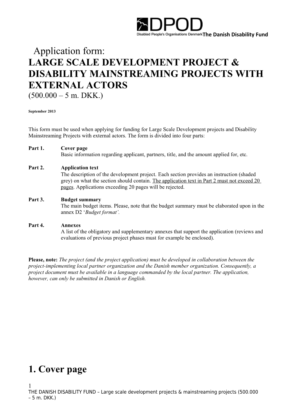 The Danish Disability Fund