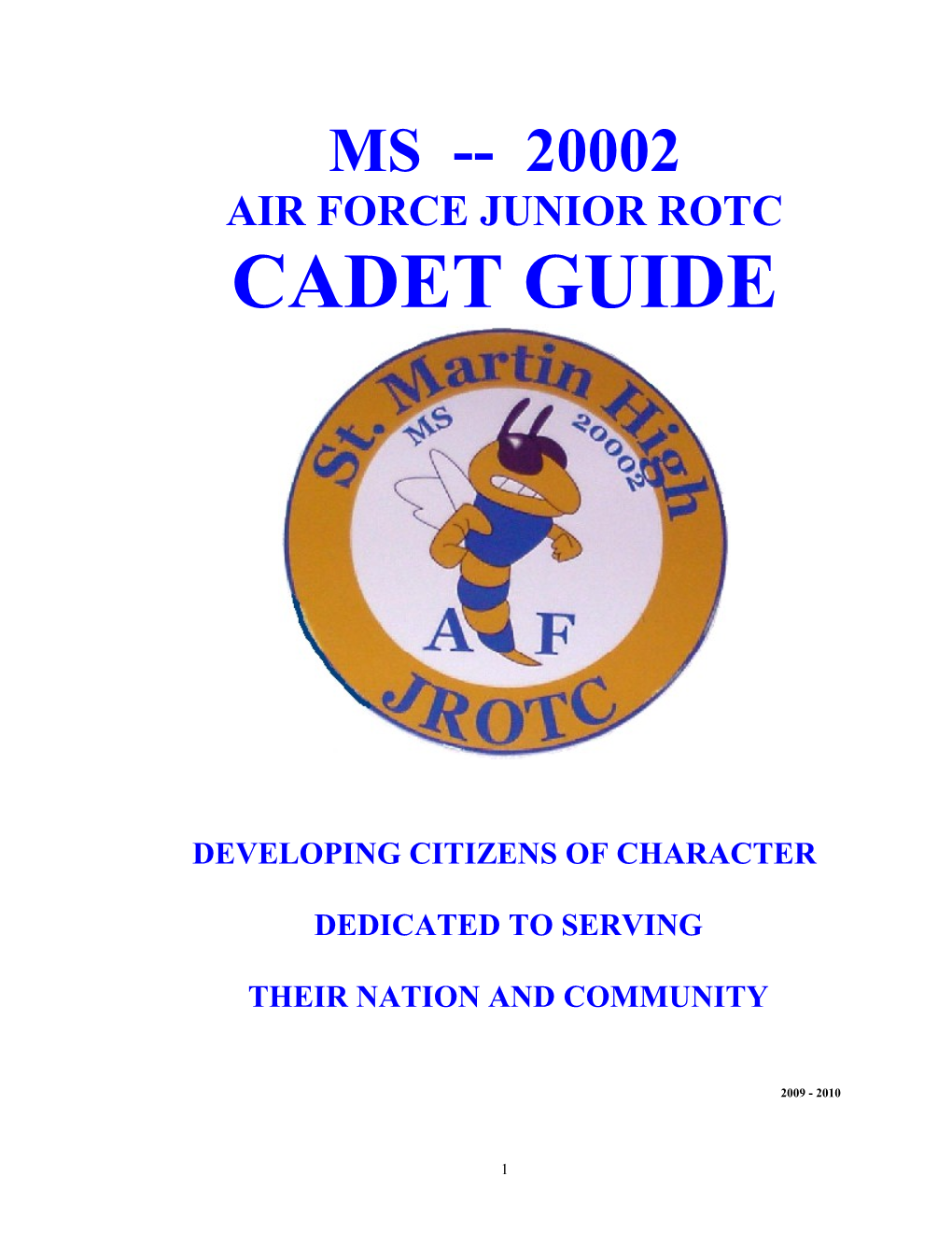 Air Force Junior Rotc