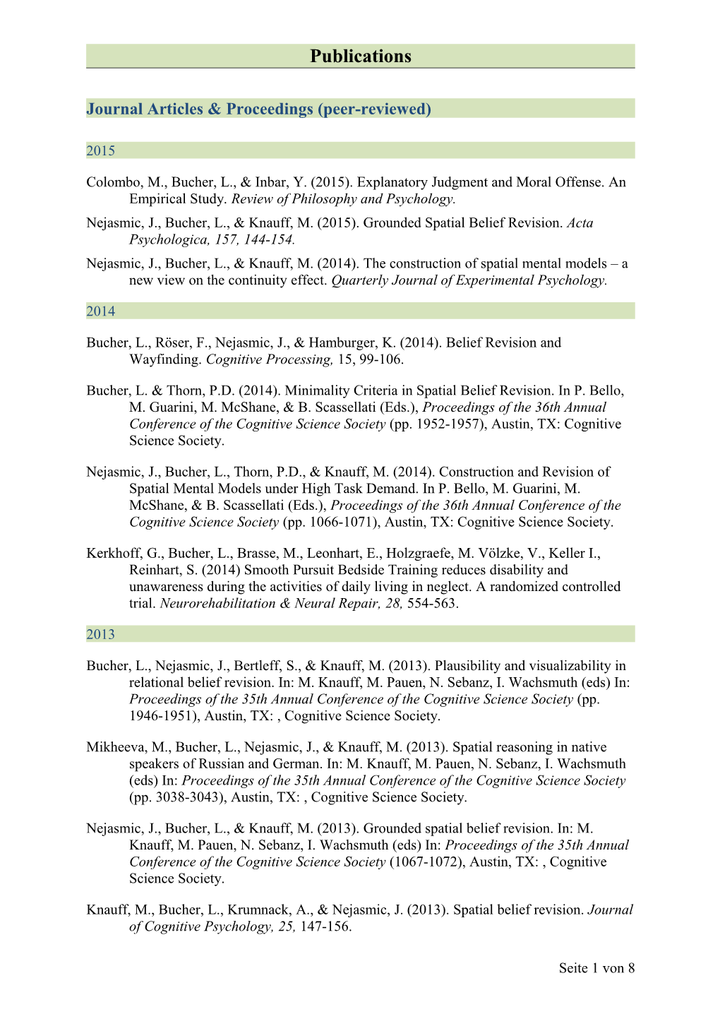 Journal Articles & Proceedings (Peer-Reviewed)