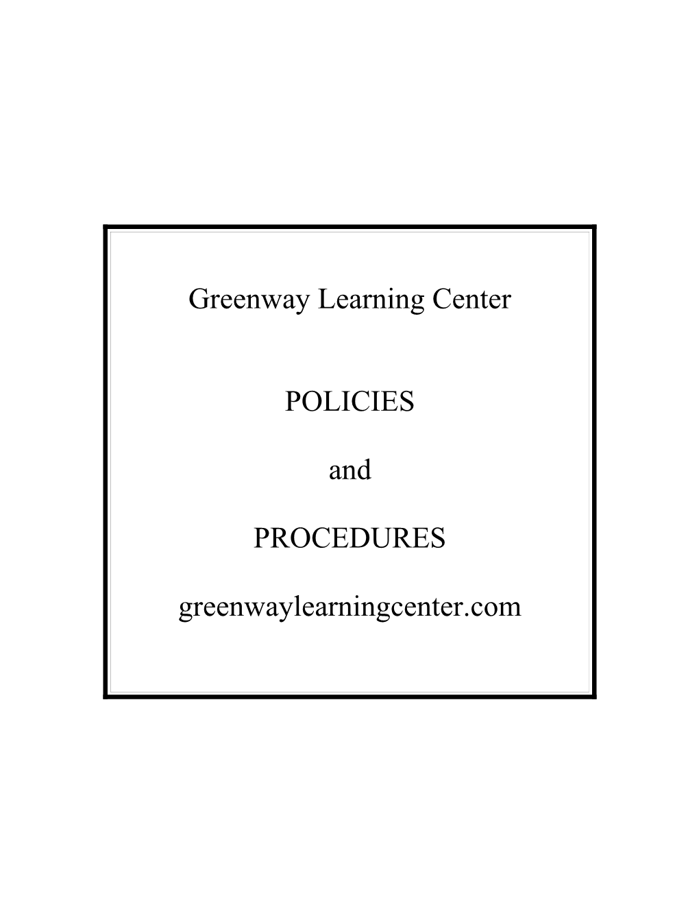 Greenway Infant Care