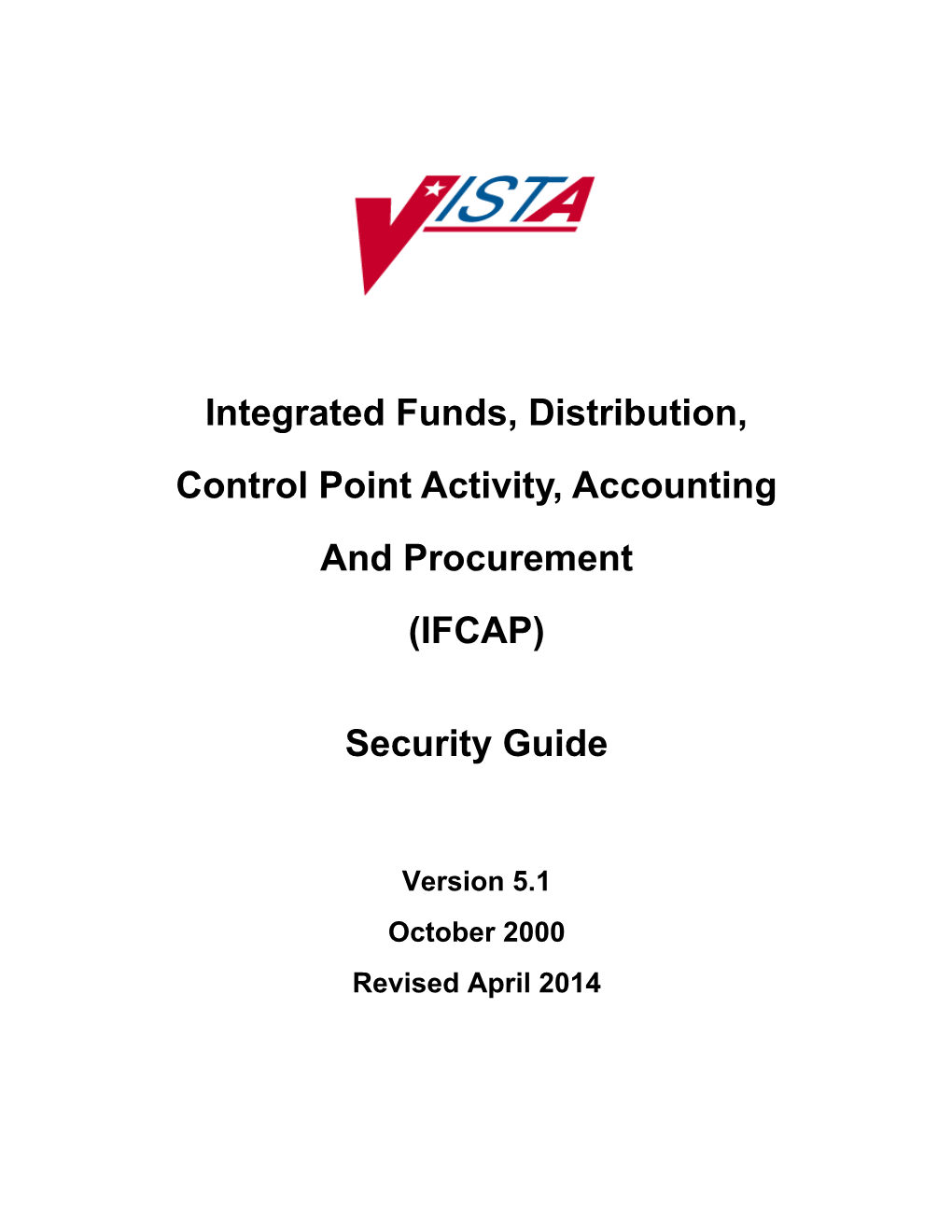 IFCAP V. 5.1 Security Guide