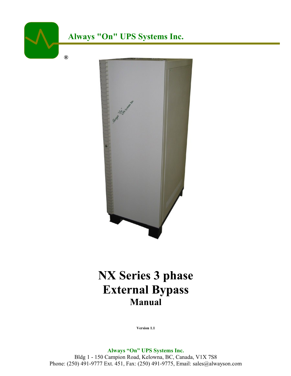 NX Series 3 Phase