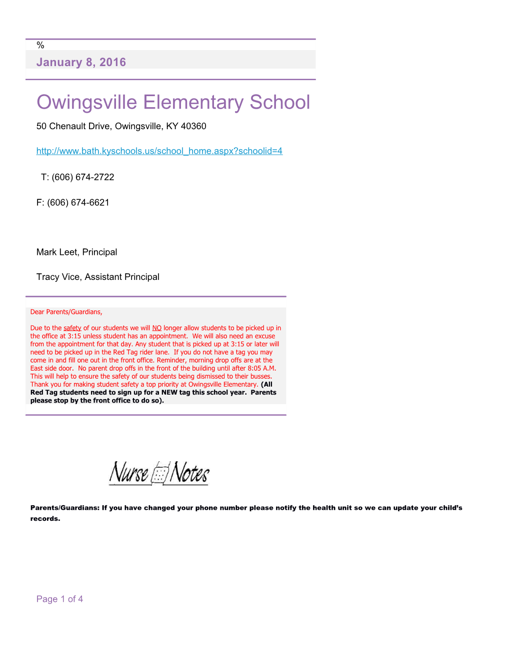 Owingsville Elementary School