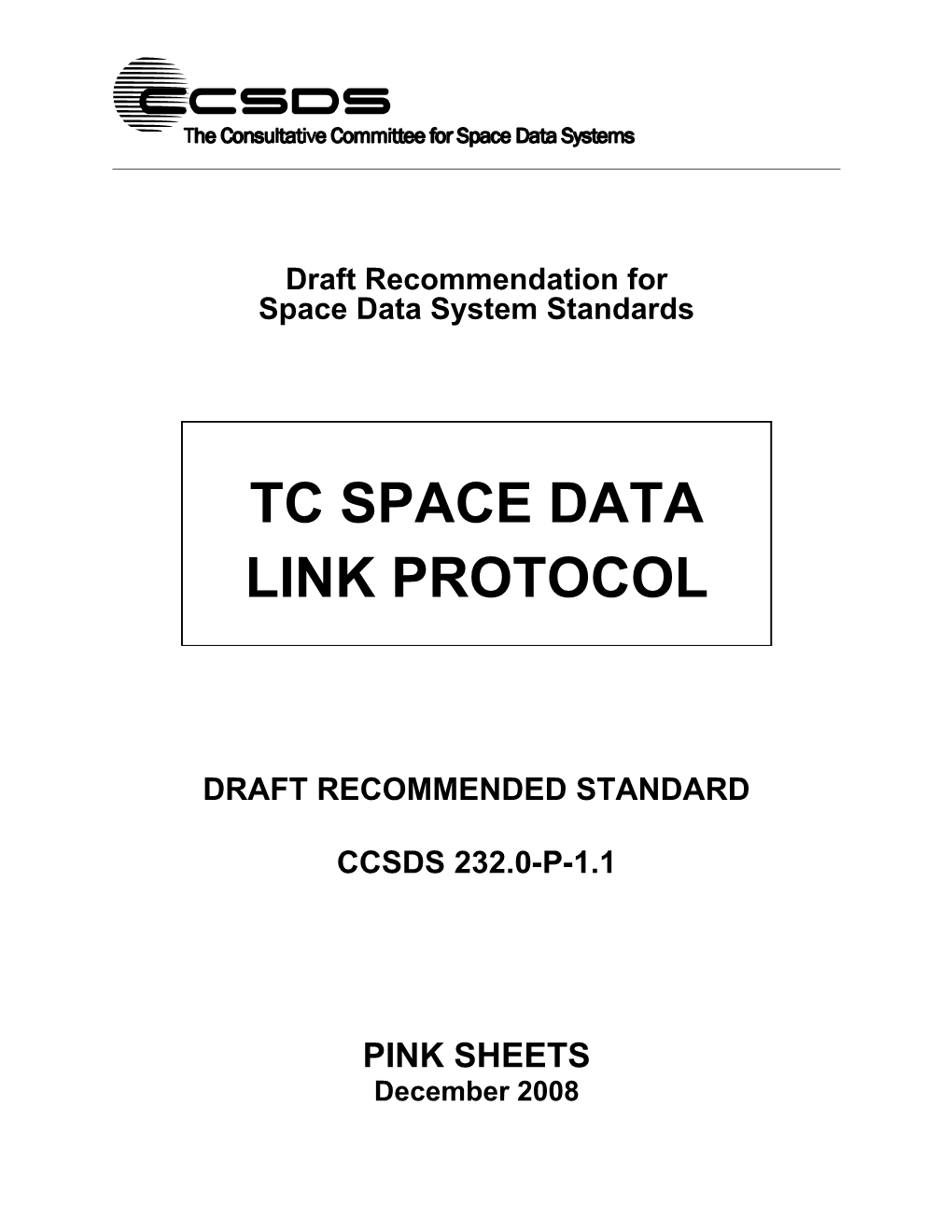 TC Space Data Link Protocol