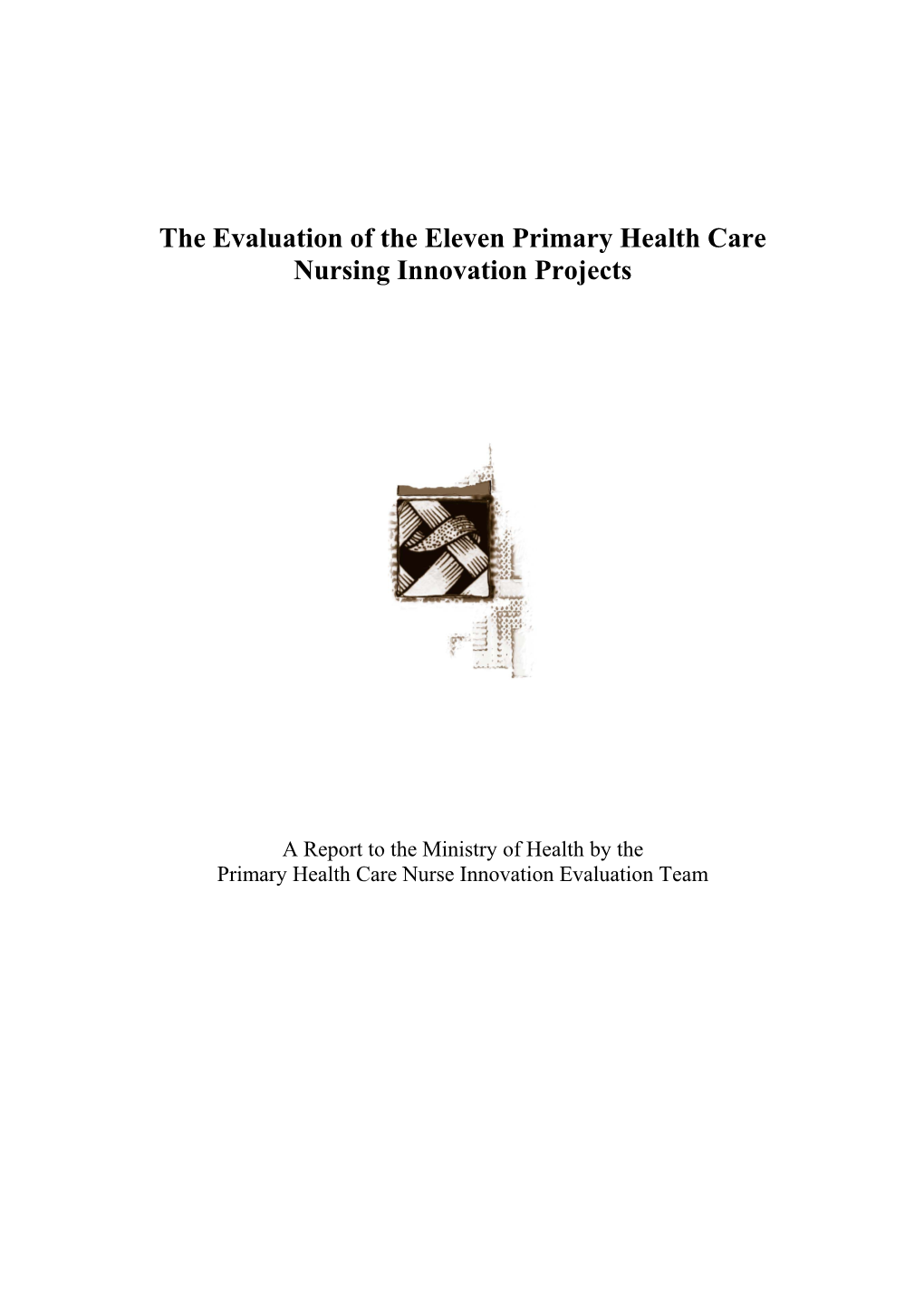 The Evaluation of the Eleven Primary Health Care Nursing Innovation Projects