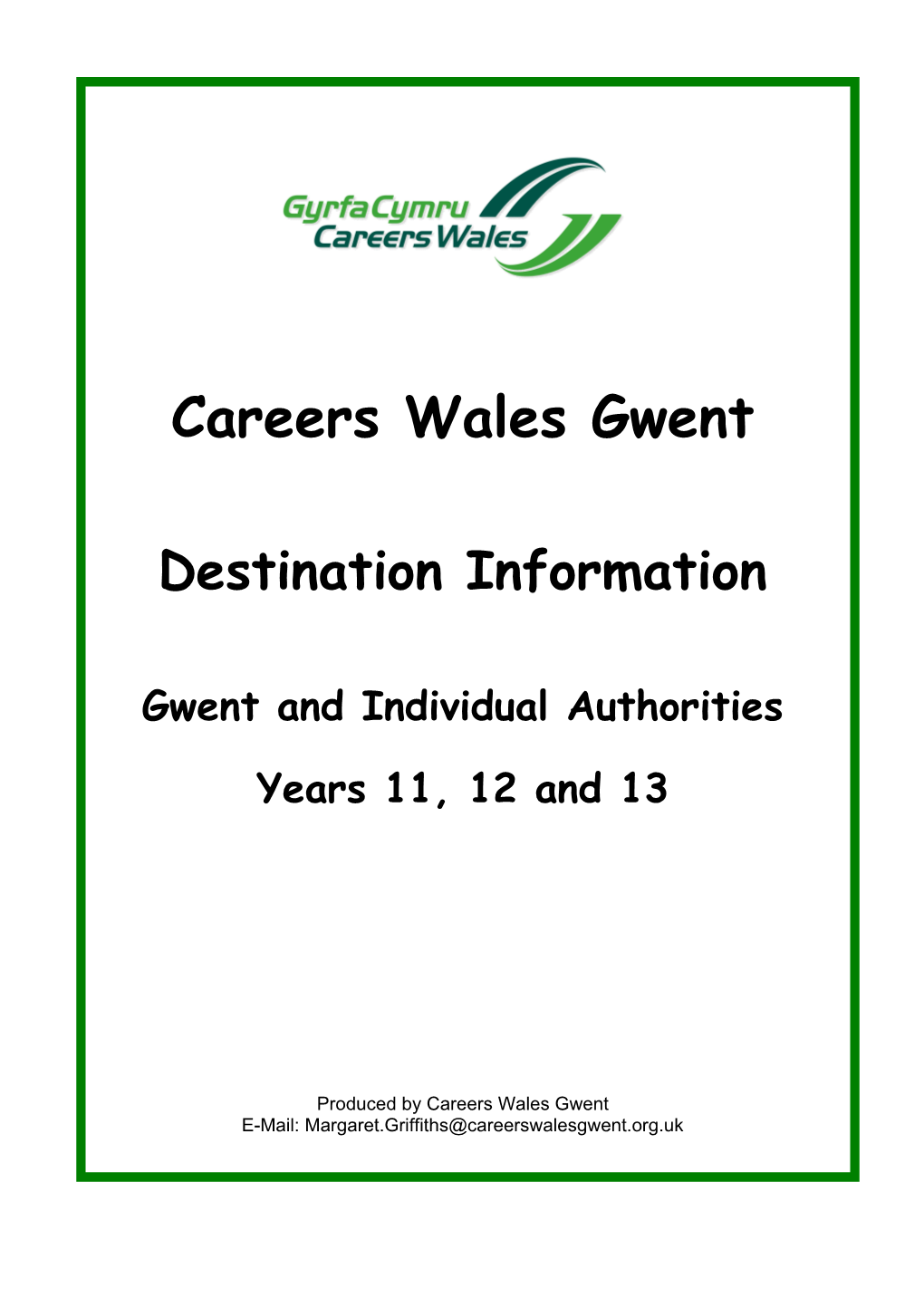 Careers Wales Gwent