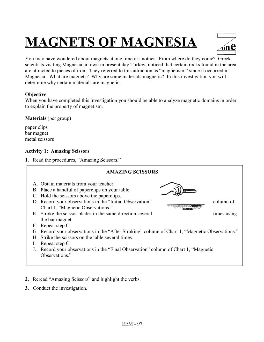 Magnets of Magnesia