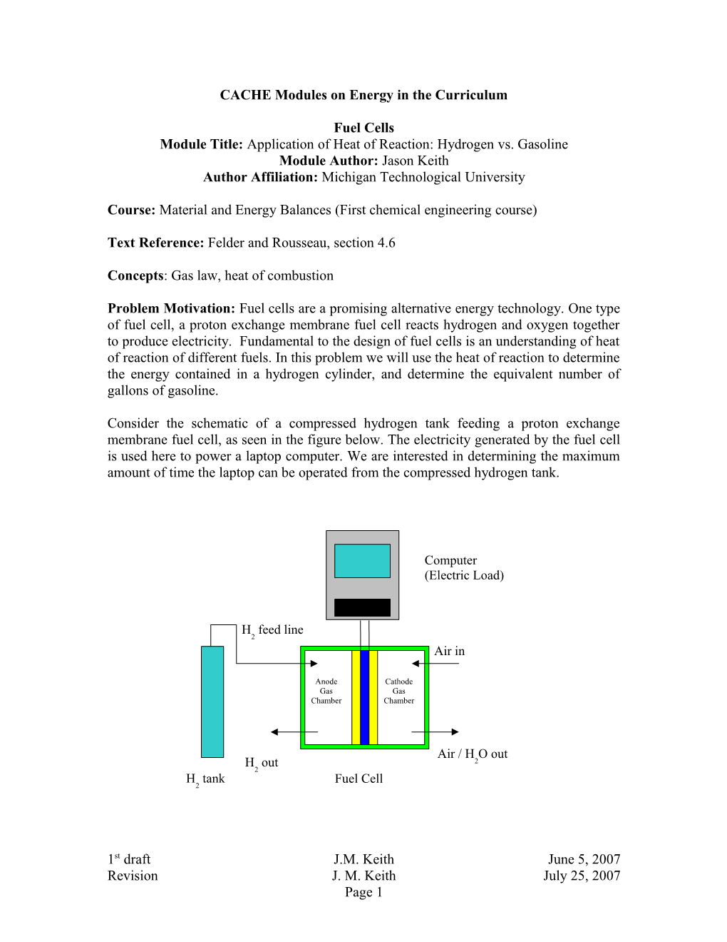 CM 3974 Fuel Cell Fundamentals