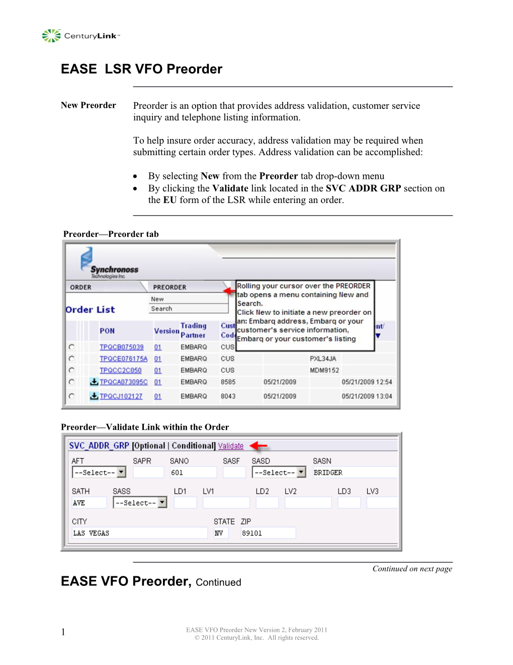 EASE VFO Preorder